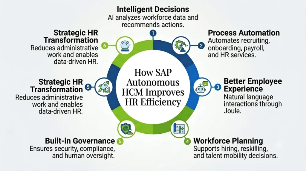 How SAP Autonomous HCM Improves HR Efficiency