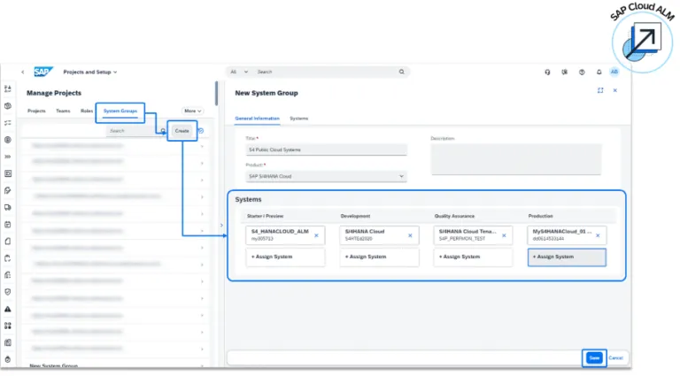 Step 5: Set Up System Groups