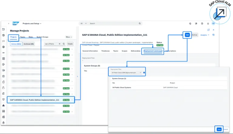Step 7: Assign the Deployment Plan to the Project