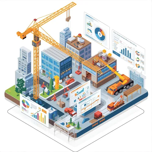 Odoo for construction illustration