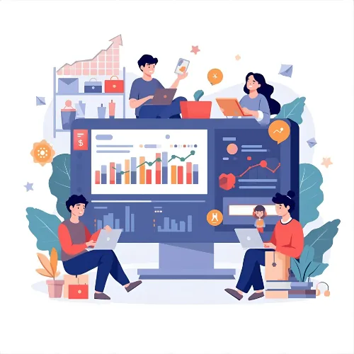 Odoo for e-commerce illustration