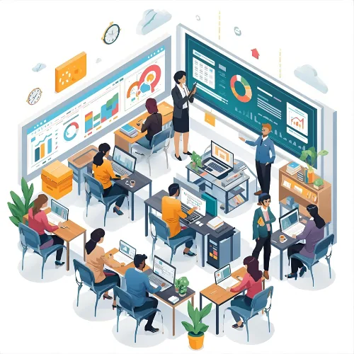 Odoo for education illustration