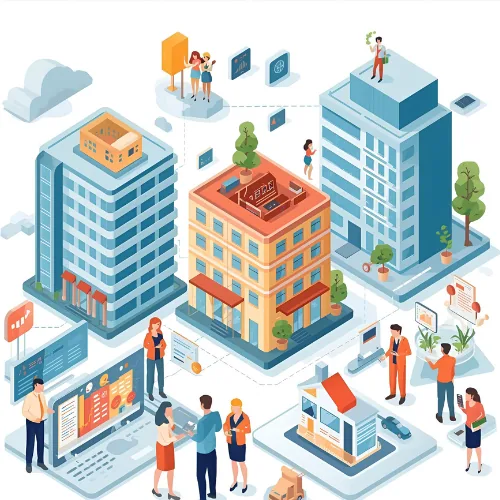 Odoo for real estate illustration