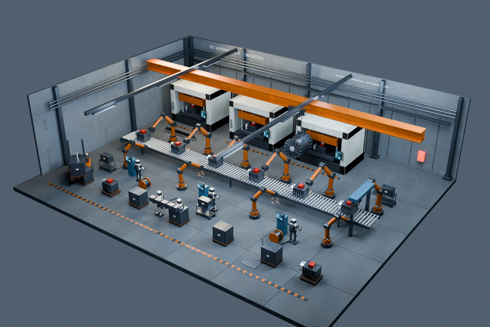 Concept render: The AI factory